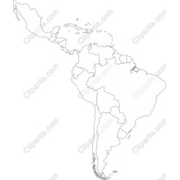 Latin American Map