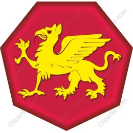 Golden Griffin Emblem