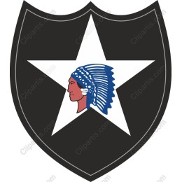 Native American Chief Star Shield
