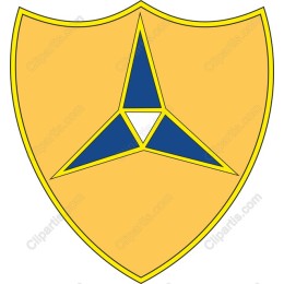 Golden Triangular Shield