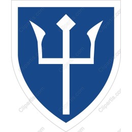 Bold Trident Shield