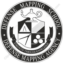 Defense Mapping School Logo