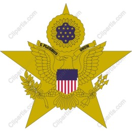 Golden Star U.S. Emblem