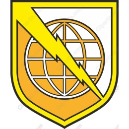 Electrifying Globe Badge