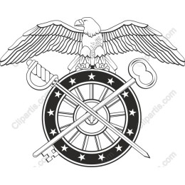 Majestic Eagle and Crossed Swords Emblem