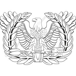 Majestic Eagle with Laurel Wreath