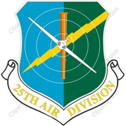 25th Air Division Insignia