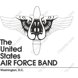 United States Air Force Band Emblem