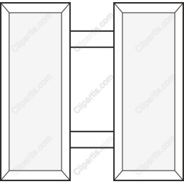 Modern Minimalist Double Frame