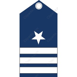 Navy Blue Star Tag