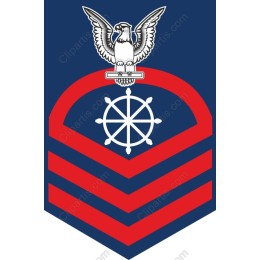 Military Insignia with Eagle and Wheel