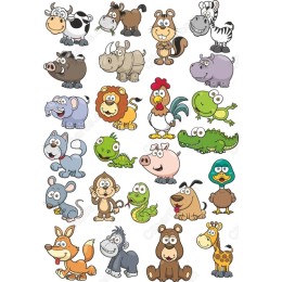 Animal Character Clipart Bundle - Adorable