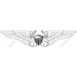 Majestic Wings and Shield