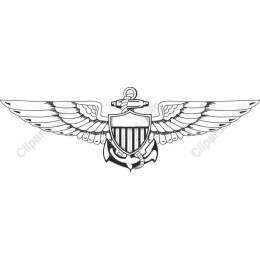 Vintage Winged Emblem