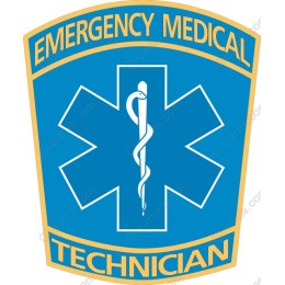 Emergency Medical Technician Badge
