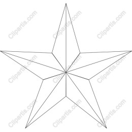 Elegant Five-Pointed Star