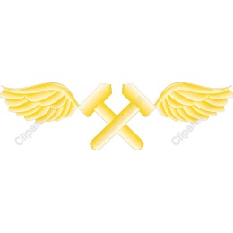 Golden Wings and Hammer