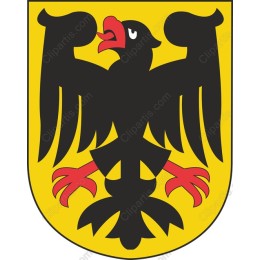 Heraldic Black Eagle
