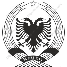 Heraldic Double-Headed Eagle Emblem