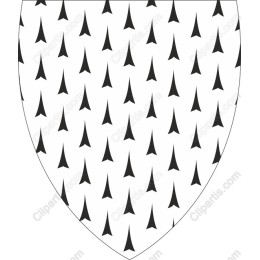 Modern Black Triangle Pattern