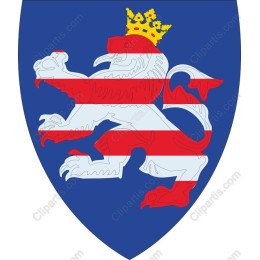 Majestic Heraldic Lion Shield