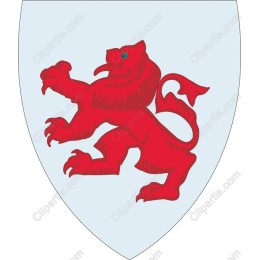 Regal Red Lion Shield