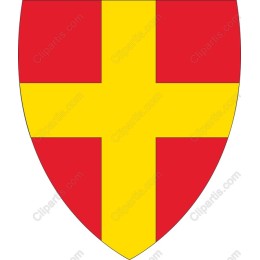 Vibrant Heraldic Shield