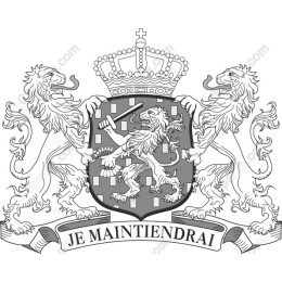 Regal Coat of Arms Lion Crest