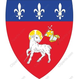 Heraldic Lamb Shield