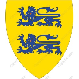 Blue Lions Coat of Arms