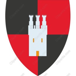 Heraldic Castle Tower
