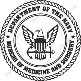Department of the Navy Bureau of Medicine and Surgery Emblem
