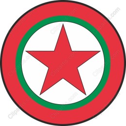 Bold Red Star