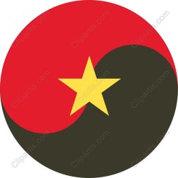 Vibrant Circular with Star