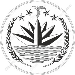 Stylized Leaf and Star Emblem