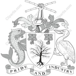 Heraldic Emblem of Pride and Industry