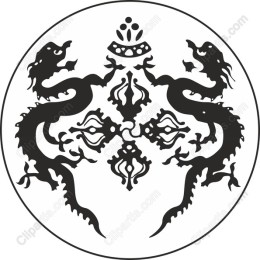 Majestic Dragon Circular