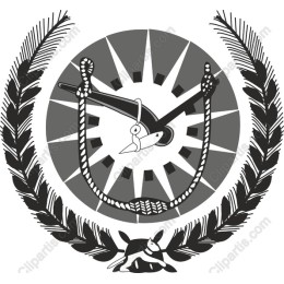 Nautical Compass Emblem