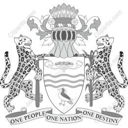 Elegant Coat of Arms - One People, One Nation, One Destiny