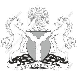 Elegant Coat of Arms - Unity and Faith