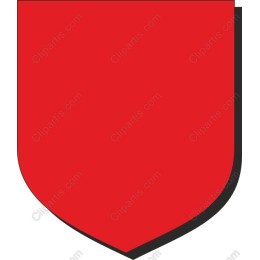 Bold Red Shield