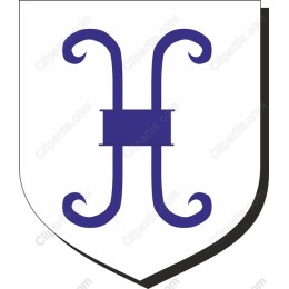 Stylized H Shield Emblem