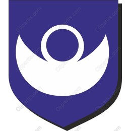 Elegant Blue Shield