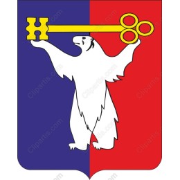 Bear Heraldry with Key