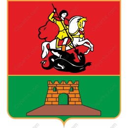Heraldic Knight and Dragon Emblem