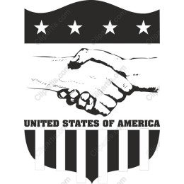 Unity Handshake - United States of America
