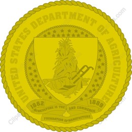 USDA Seal - Agricultural Excellence Emblem