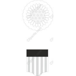 Decorative Ribbon Badge