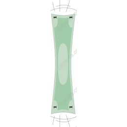 Elegant Elongated in Soft Green