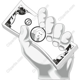 Hand Holding Cash
